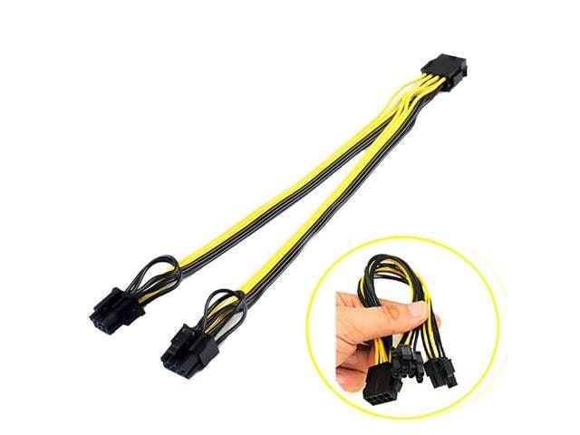 PCI-e 8-Pin to Dual 8-Pin Graphics Card Power Splitter Cable: $24.39 PCI-e 8-Pin to Dual 8-Pin Graphics Card Power Splitter Cable: $24.39