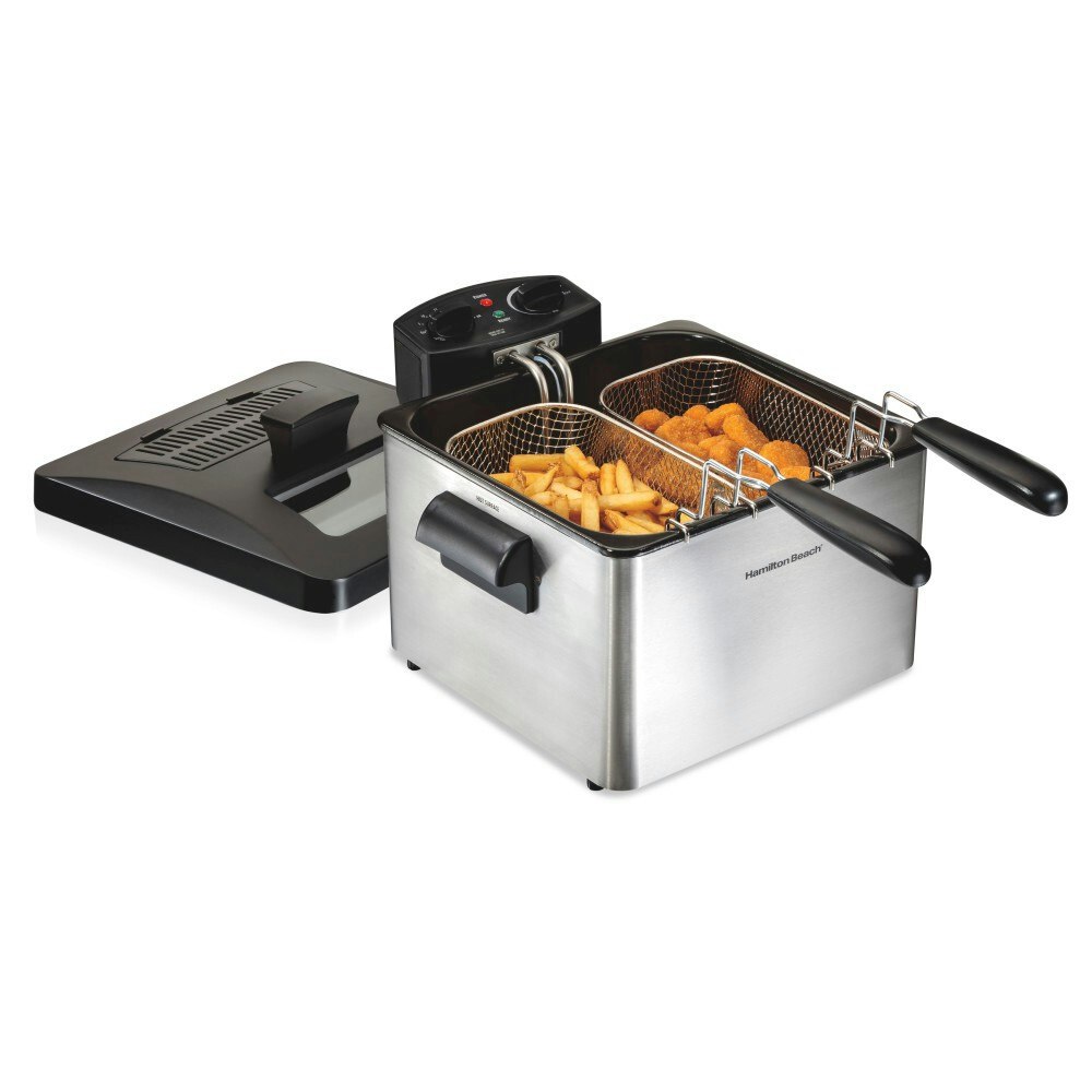 Hamilton Beach 3-Quart Double Deep Fryer: $81.95