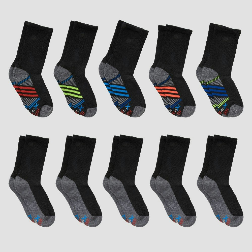 Hanes Boys' Crew Socks 10-Pack: $12.99 Hanes Boys' Crew Socks 10-Pack: $12.99
