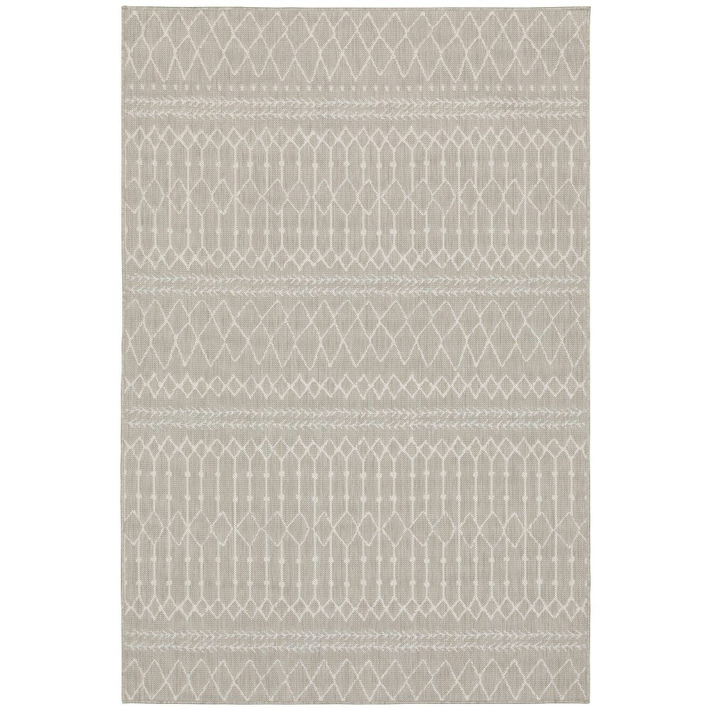 5'3"x7'3" Paloma Primitive Geometric Patio Rug: $199.99 5'3"x7'3" Paloma Primitive Geometric Patio Rug: $199.99