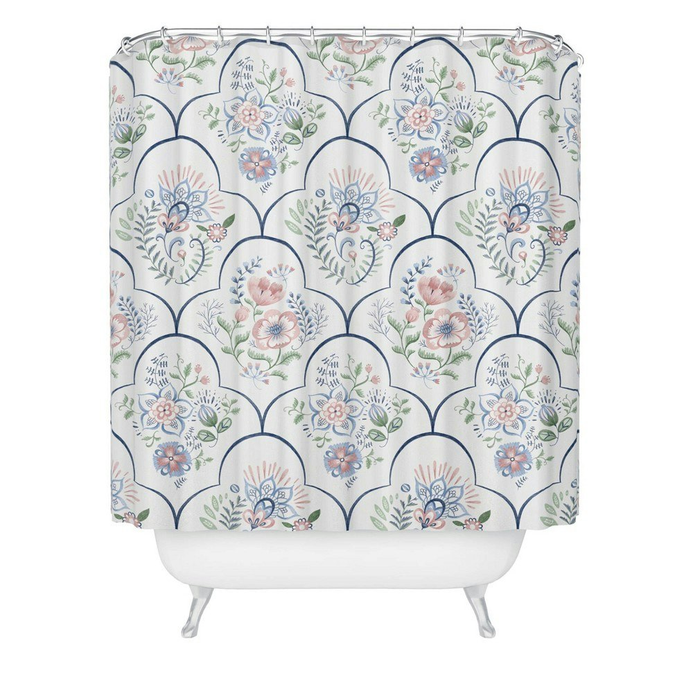 Deny Designs Pimlada Phuapradit Anemone Shower Curtain: $69.99 Deny Designs Pimlada Phuapradit Anemone Shower Curtain: $69.99