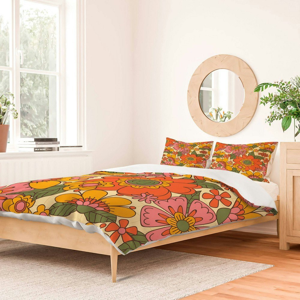Deny Designs Twin/Twin XL Floral Duvet Cover Set 2-Pack: $159.99 Deny Designs Twin/Twin XL Floral Duvet Cover Set 2-Pack: $159.99