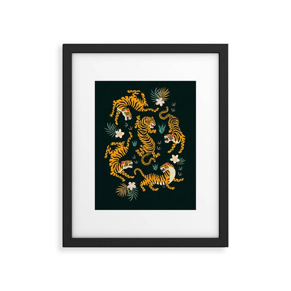 18"x24" Tiger All Around Framed Canvas Wall Art: $99.99 18"x24" Tiger All Around Framed Canvas Wall Art: $99.99