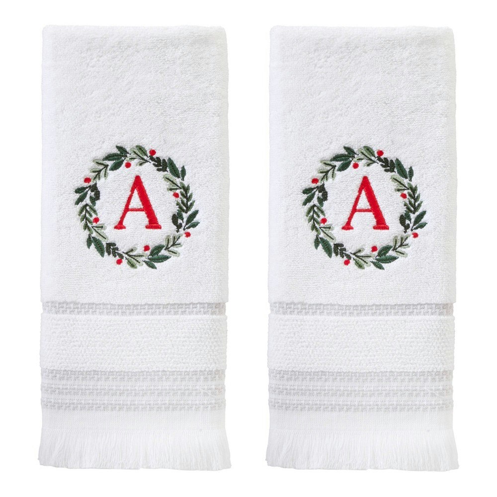SKL Home Wreath Monogram Hand Towel 2-Pack: $12.99 SKL Home Wreath Monogram Hand Towel 2-Pack: $12.99