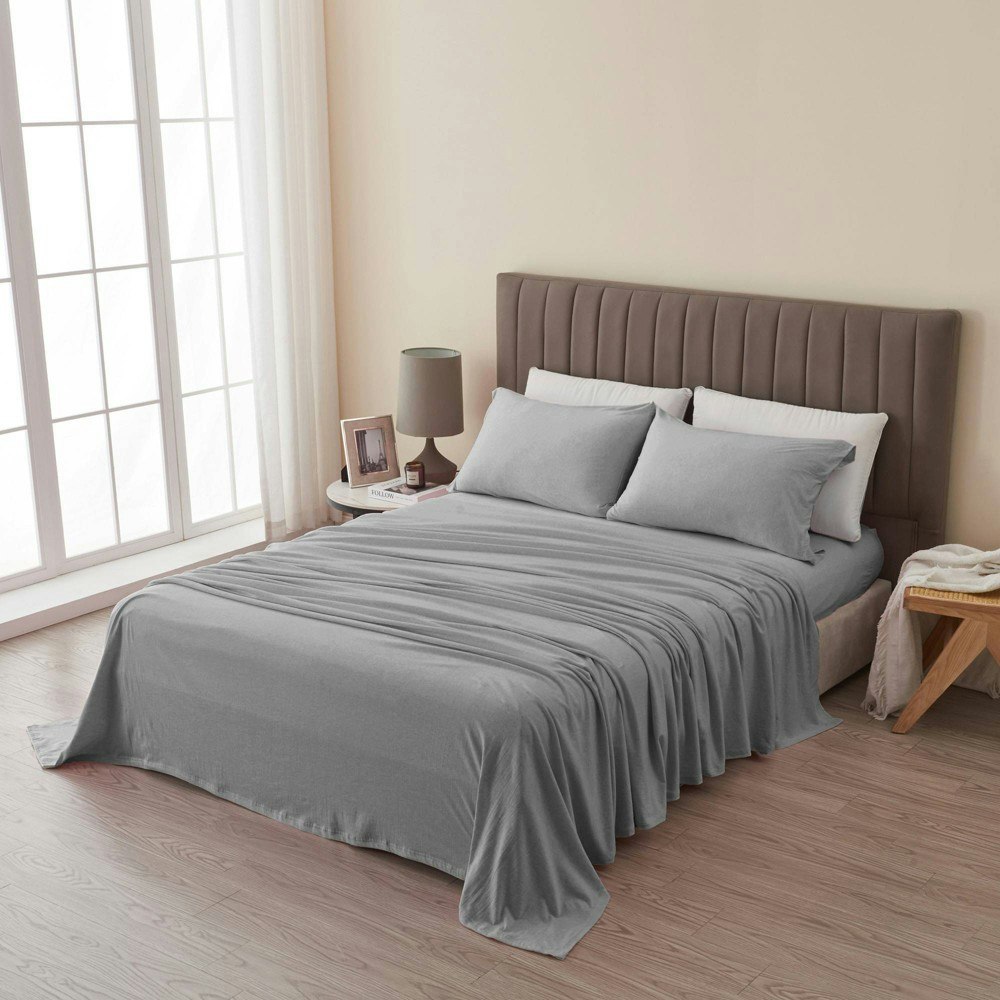 Isla Jade Twin Jersey Knit T-Shirt Sheet Set: $49.99 Isla Jade Twin Jersey Knit T-Shirt Sheet Set: $49.99