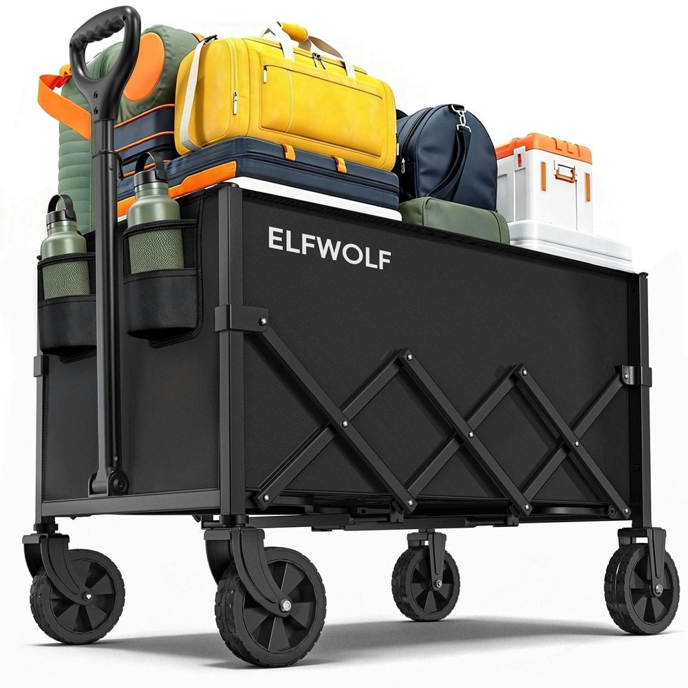 Elfwolf 220lb Collapsible Wagon Cart: $44.79 Elfwolf 220lb Collapsible Wagon Cart: $44.79