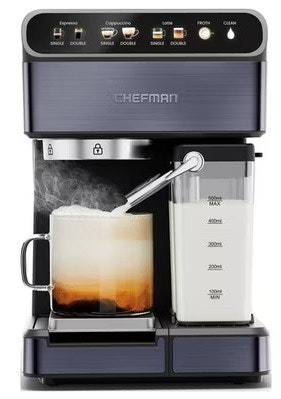 Open-box Chefman Barista Pro 6-in-1 Espresso Machine: $41