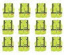 Milwaukee Class 2 High Visibility Safety Vest 12-Pack for $10 + free shipping