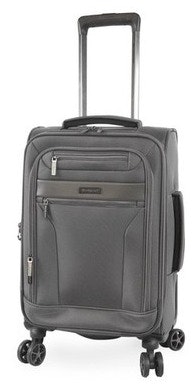 Brookstone Harbour 22" Softside Carry-on Expandable Spinner Luggage: $55