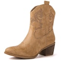 Globalwin Women's Ankle Cowgirl Boots for $20 + free shipping w/ Prime