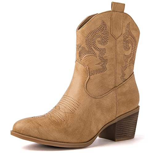 Globalwin Women's Ankle Cowgirl Boots: $19.99