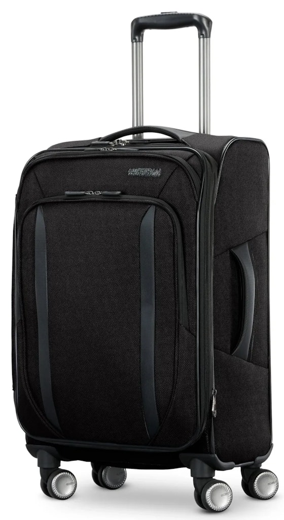 American Tourister Dash XLT Softside Medium Checked Luggage: $43
