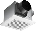 Tech Drive Bathroom Fan with Light And Night Light,80 CFM,4 Inch Duct1000lm Dimmable 5CCT LED Light, Decorative Black Trim. for From $34 + free shipping