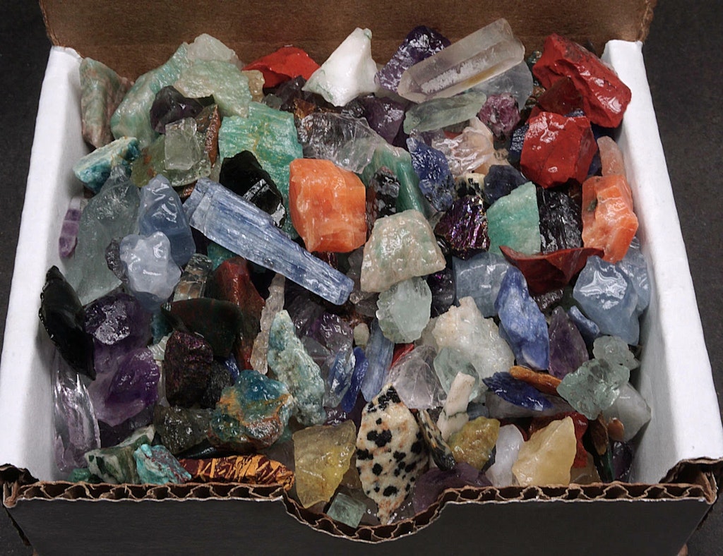 Crafters Collection 1/2-lb. Natural Crystals Mineral Specimens Mixed Gemstones: $15