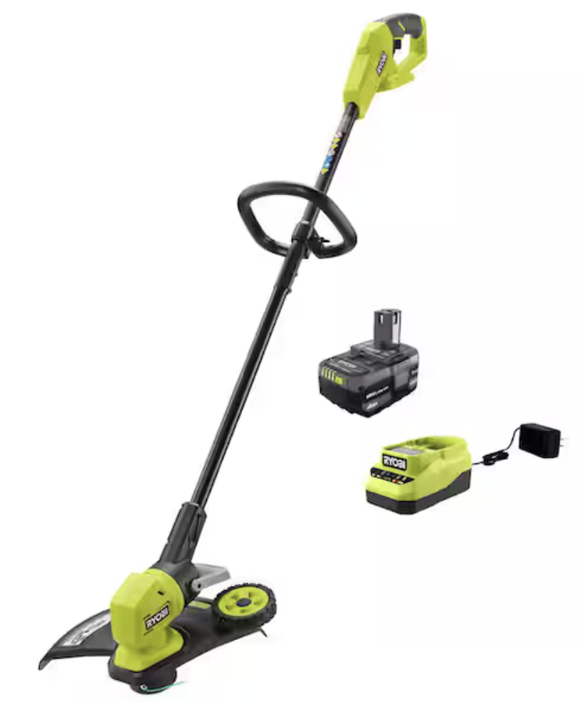 Ryobi ONE+ 18V 13" Cordless String Trimmer / Lawn Edger Kit : $139 