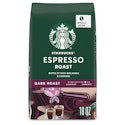 Starbucks Espresso Roast Dark Roast 18 oz. Whole Bean Coffee for $10 + free shipping w/ Prime