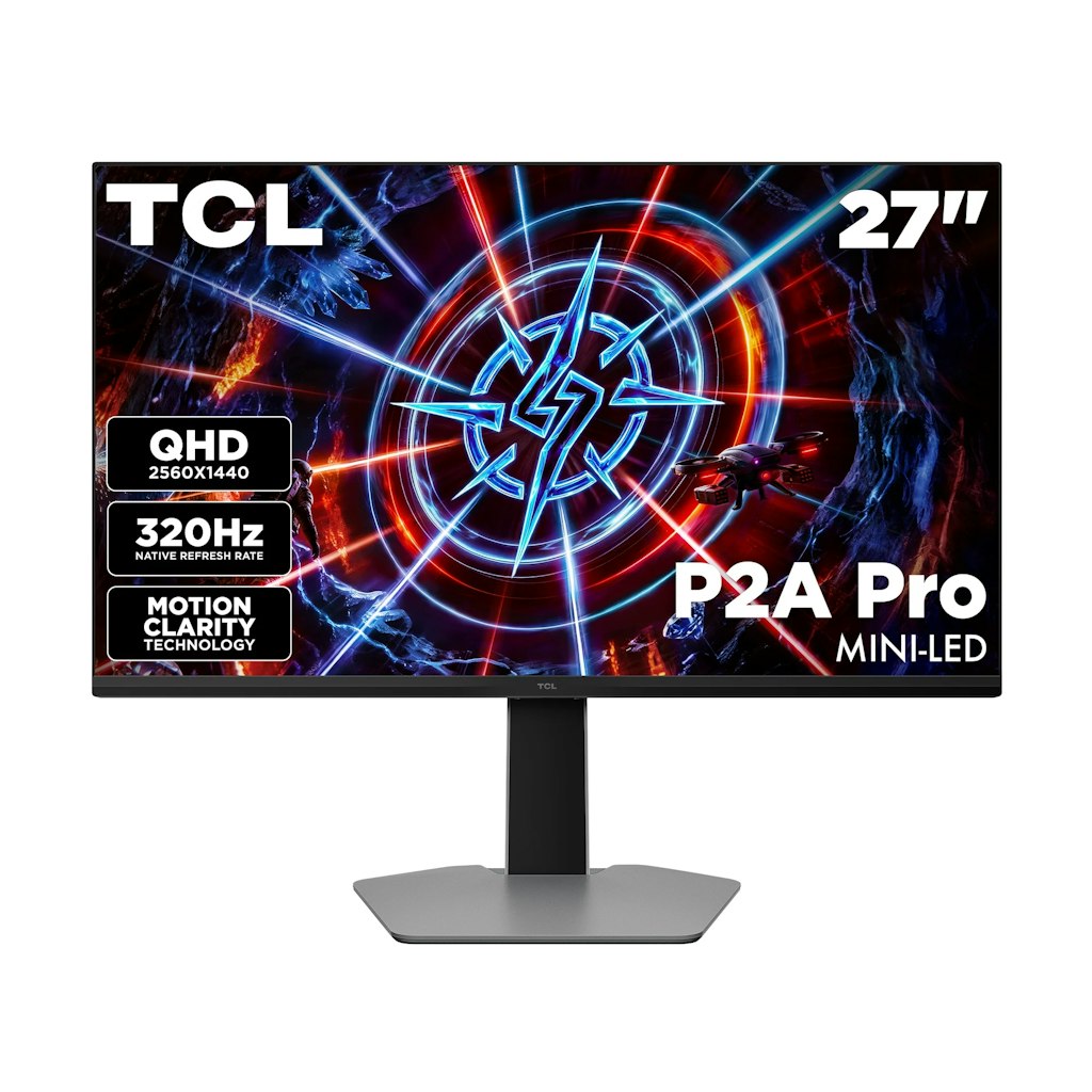 TCL P2A Pro 27" QHD Mini-LED 320Hz Gaming Monitor : $249 TCL P2A Pro 27" QHD Mini-LED 320Hz Gaming Monitor : $249