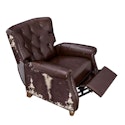 The Pioneer Woman Harper Pushback Leather Recliner for $250 + free shipping
