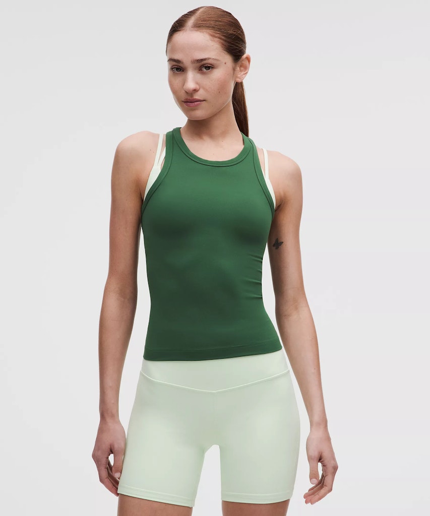 lululemon Women's Align Waist-Length Racerback Tank Top: $39 lululemon Women's Align Waist-Length Racerback Tank Top: $39
