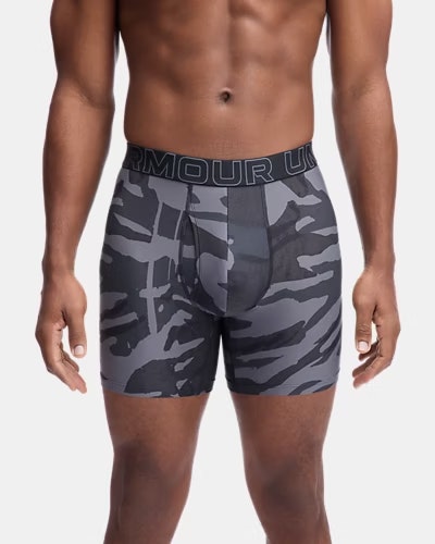 Under Armour UA Performance Tech Printed Men's 6" Boxerjock: $8.98