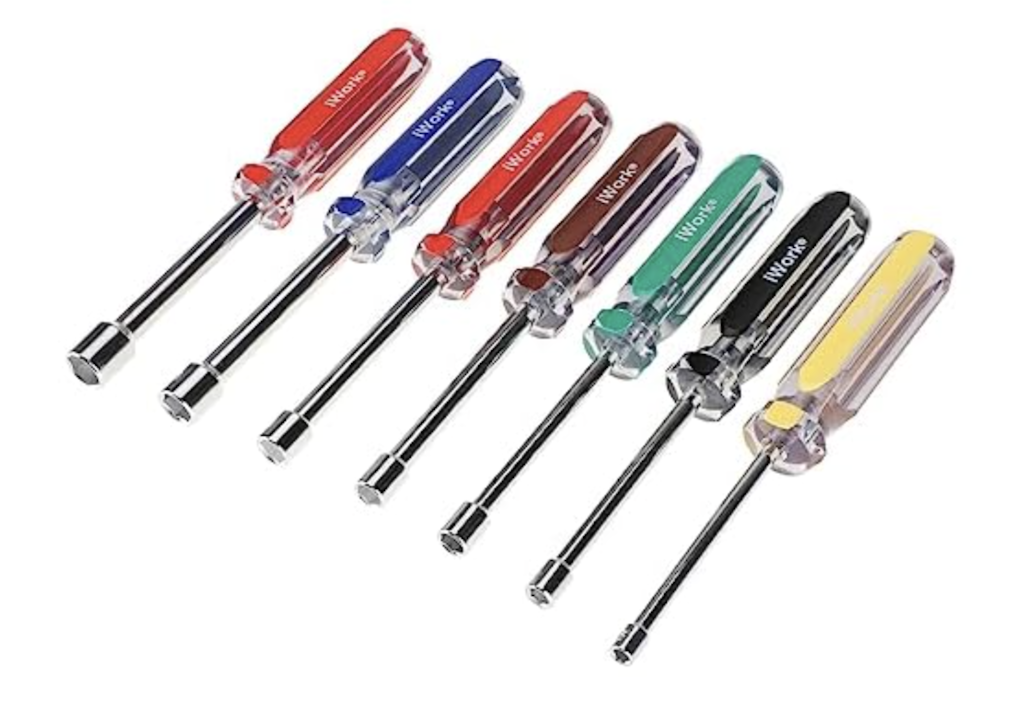 Olympia Tools 7-Piece SAE Nut Driver Set: $6.87 Olympia Tools 7-Piece SAE Nut Driver Set: $6.87
