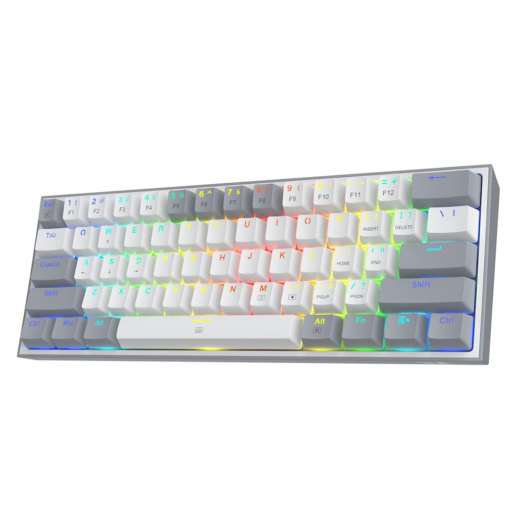 Redragon K617 Fizz 60% Wired RGB Gaming Keyboard: $27