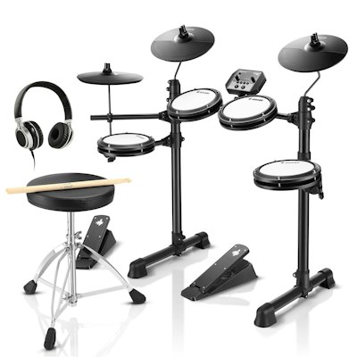 Donner DED-80 Electronic Drum Set for $200 w/ Prime + free shipping