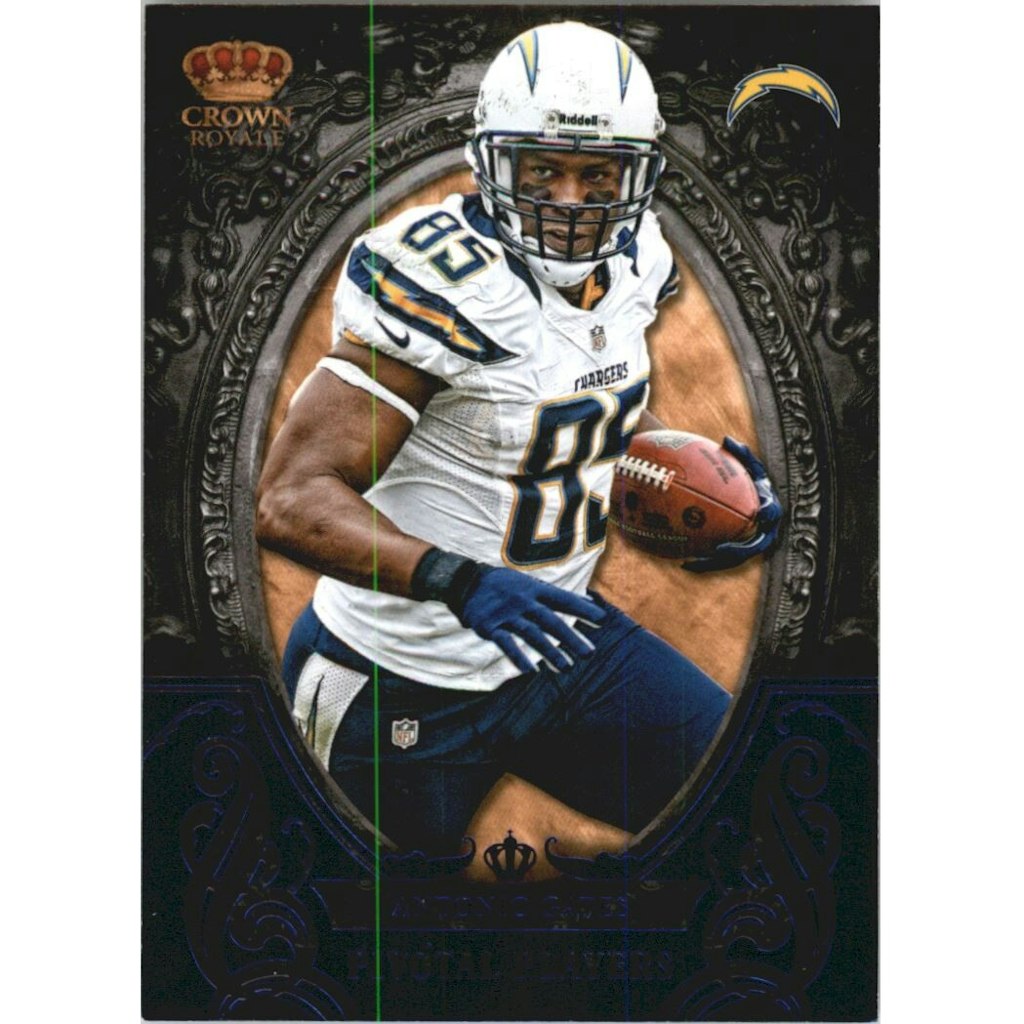 2012 Crown Royale Pivotal Players Blue Antonio Gates #13 Trading Card: $10.80 2012 Crown Royale Pivotal Players Blue Antonio Gates #13 Trading Card: $10.80