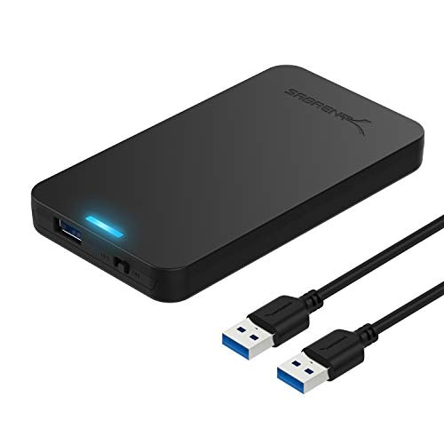 Sabrent 2.5-Inch SATA to USB 3.0 Tool-Free External Hard Drive Enclosure: $11.99 Sabrent 2.5-Inch SATA to USB 3.0 Tool-Free External Hard Drive Enclosure: $11.99