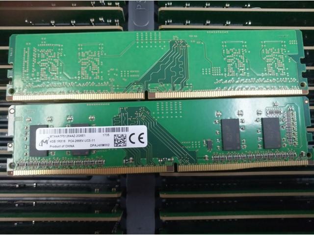 Crucial 4GB PC4-2666V Desktop Memory: $60.62 Crucial 4GB PC4-2666V Desktop Memory: $60.62