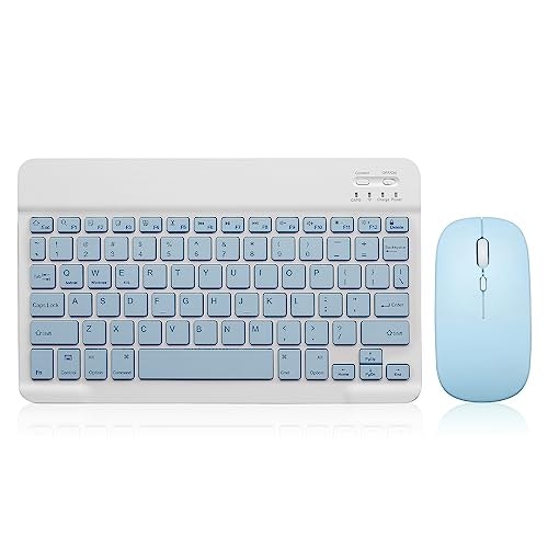Wireless Rechargeable 10-inch Bluetooth Keyboard and Mouse Combo: $13.99 Wireless Rechargeable 10-inch Bluetooth Keyboard and Mouse Combo: $13.99