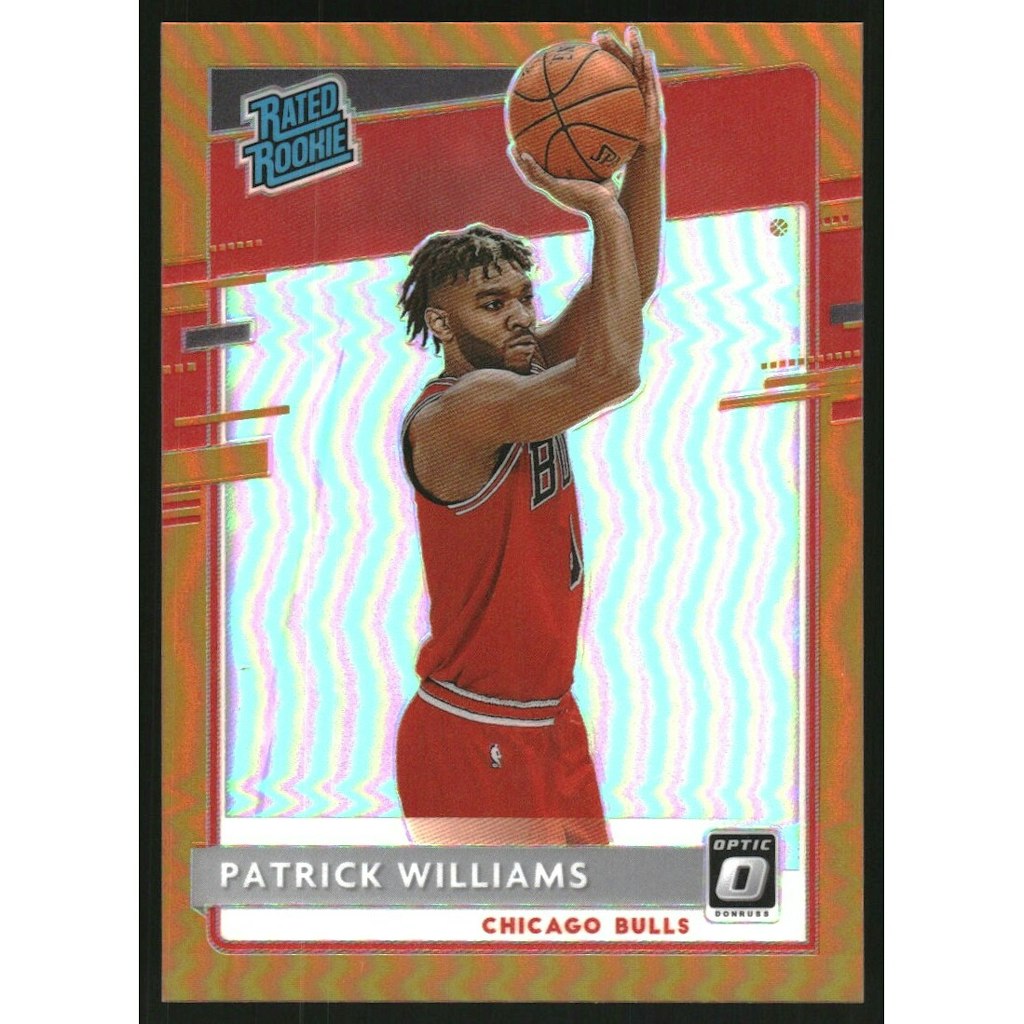 2020-21 Donruss Optic Orange Patrick Williams Rated Rookie Card #154: $22.50