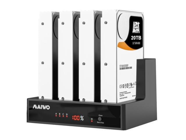 Maiwo 4-Bay SATA Hard Drive Docking Station: $77.99 Maiwo 4-Bay SATA Hard Drive Docking Station: $77.99
