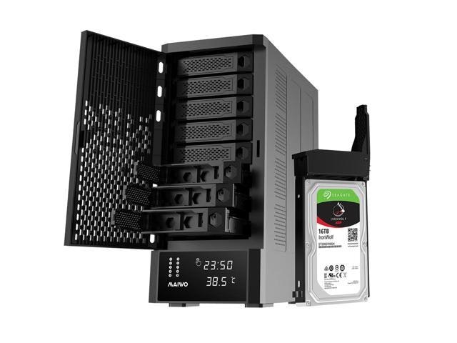 Maiwo 8-Bay 2.5/3.5-inch SAS/SATA RAID Hard Drive Enclosure: $799.99 Maiwo 8-Bay 2.5/3.5-inch SAS/SATA RAID Hard Drive Enclosure: $799.99