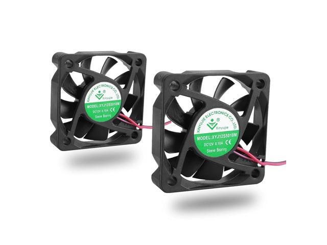 Icstation 50mm 12V 4,200 RPM Cooling Fan 2-Pack: $25.42