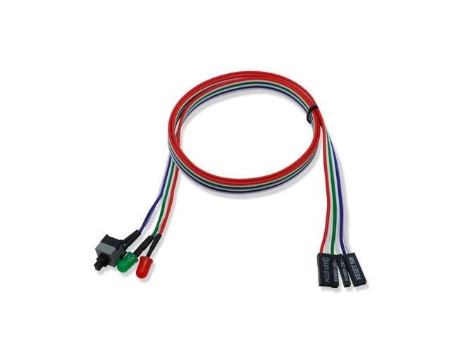 PC Power Switch Cable with LED Light: $11.15 PC Power Switch Cable with LED Light: $11.15