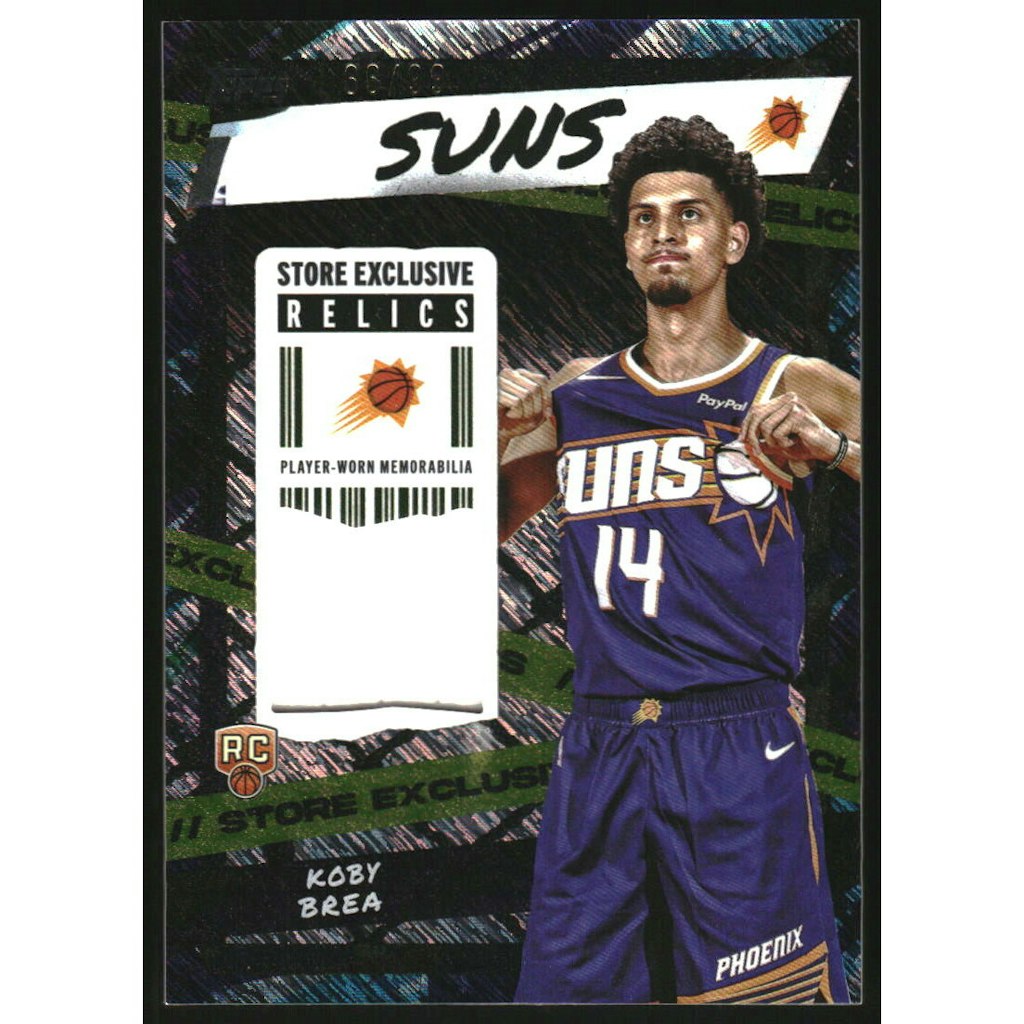 2025-26 Topps Store Exclusive Koby Brea Relics Surge Card: $13.50 2025-26 Topps Store Exclusive Koby Brea Relics Surge Card: $13.50