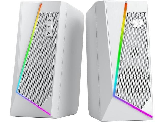 Redragon GS520 Anvil RGB Desktop Speakers: $34.99