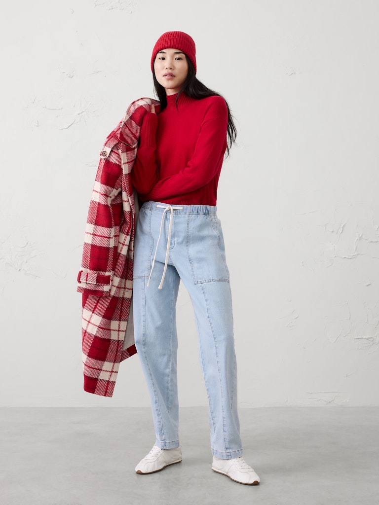 Tapered Mid-Rise Jeans: $23.97 Tapered Mid-Rise Jeans: $23.97