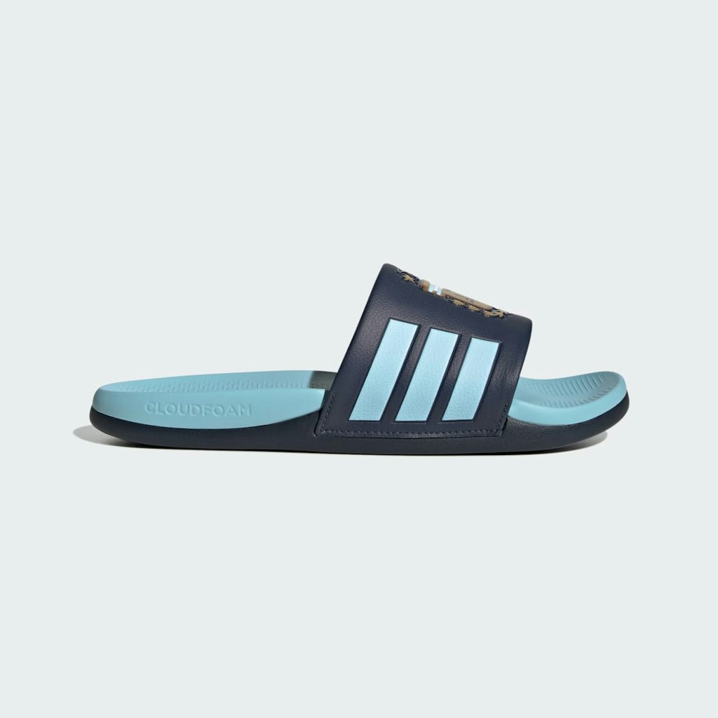 Adidas Adilette Comfort 2.0 Argentina Slides: $45