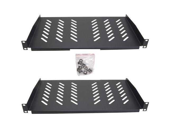 Cables Direct Online 1U Vented Server Rack Shelf 2-Pack: $55.74 Cables Direct Online 1U Vented Server Rack Shelf 2-Pack: $55.74