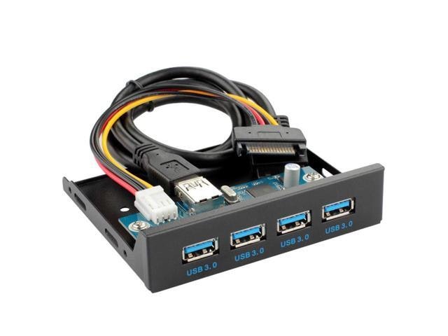 Bucier 4-Port USB 3.0 Front Panel Hub for 3.5" Floppy Bay: $45.39 Bucier 4-Port USB 3.0 Front Panel Hub for 3.5" Floppy Bay: $45.39