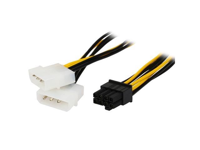 Molex 4-Pin to 8-Pin PCI Express Power Adapter Cable: $9.19 Molex 4-Pin to 8-Pin PCI Express Power Adapter Cable: $9.19