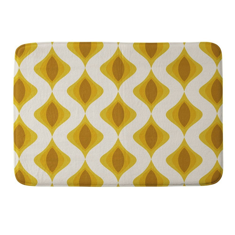 Alisa Galitsyna 34"x21" Ornaments Memory Foam Bath Rug: $65.99