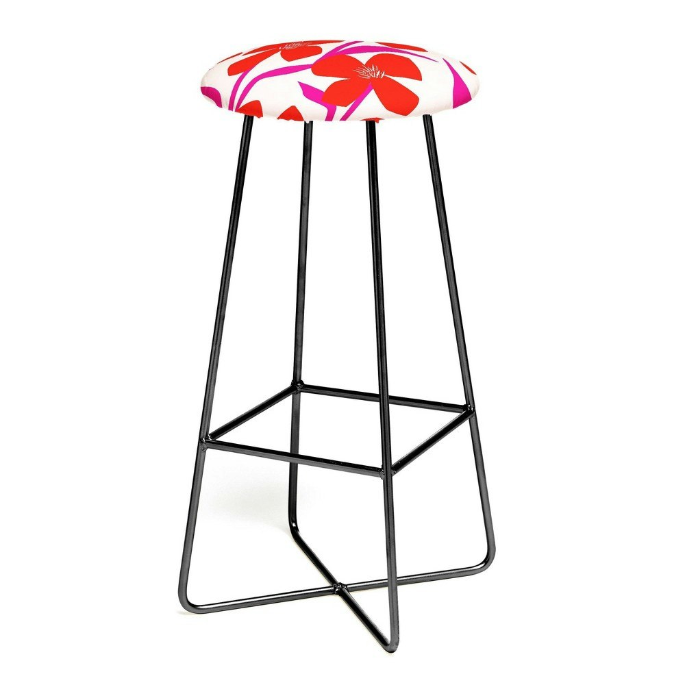 Maritza Lisa Pink Floral Barstool: $219.99 Maritza Lisa Pink Floral Barstool: $219.99