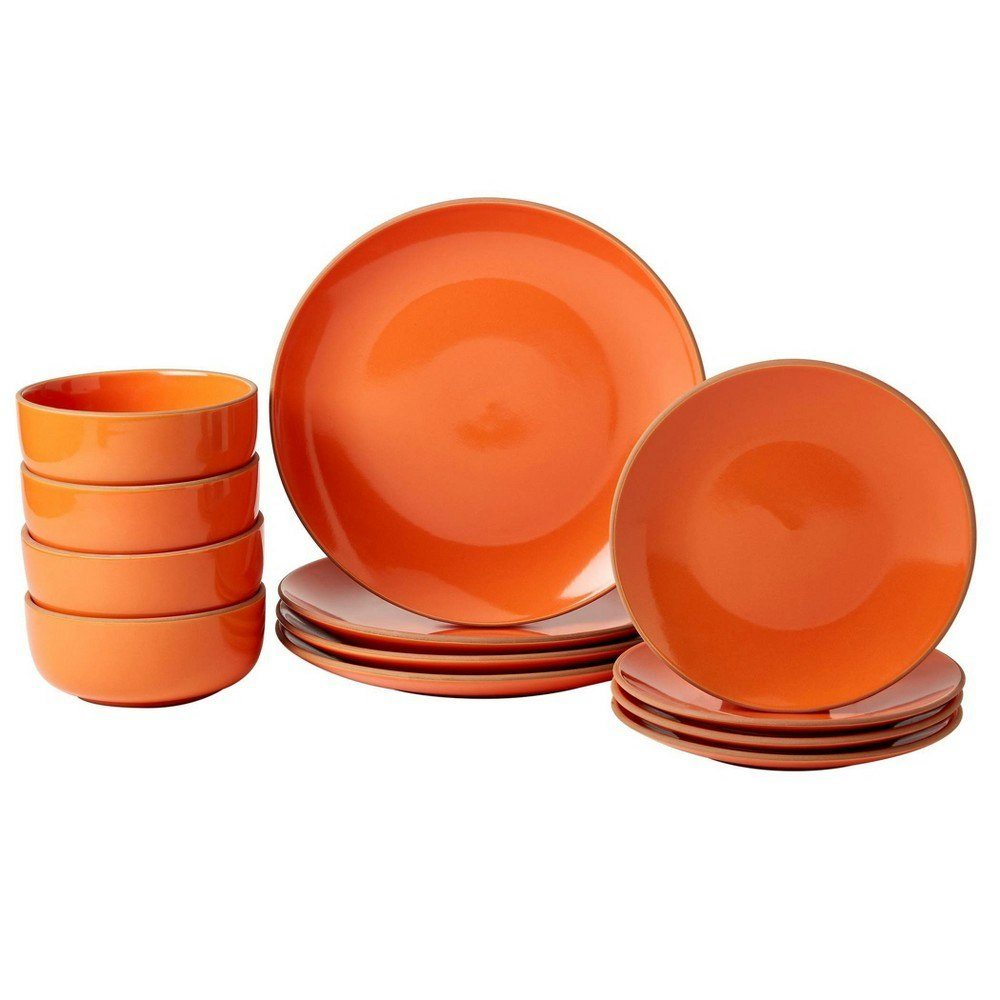 Infuse 12-Piece Stoneware Dinnerware Set: $39.99 Infuse 12-Piece Stoneware Dinnerware Set: $39.99