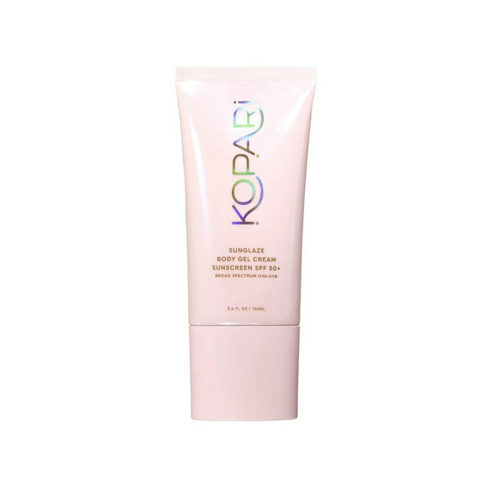 Kopari Sunglaze Hydrating SPF 50+ Gel Body Cream 3.4-oz.: $38 Kopari Sunglaze Hydrating SPF 50+ Gel Body Cream 3.4-oz.: $38