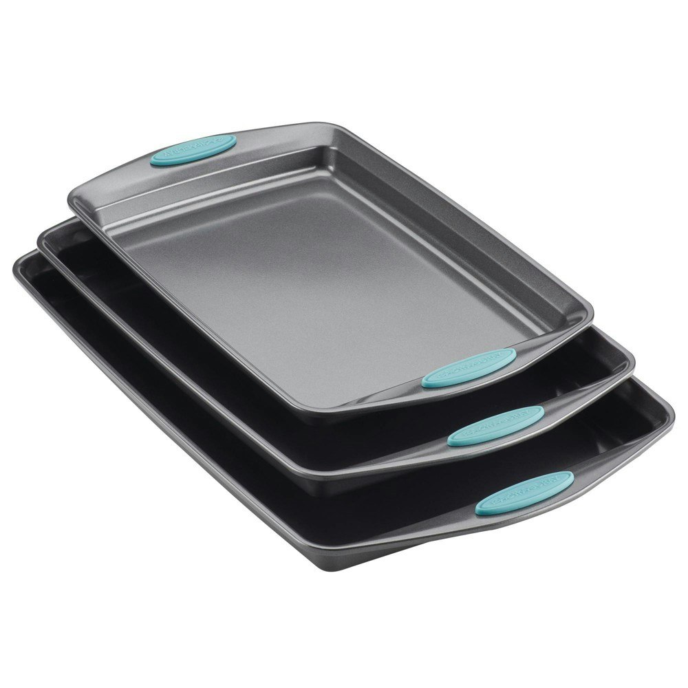 Rachael Ray 3-Piece Nonstick Bakeware Cookie Pan Set: $47.99