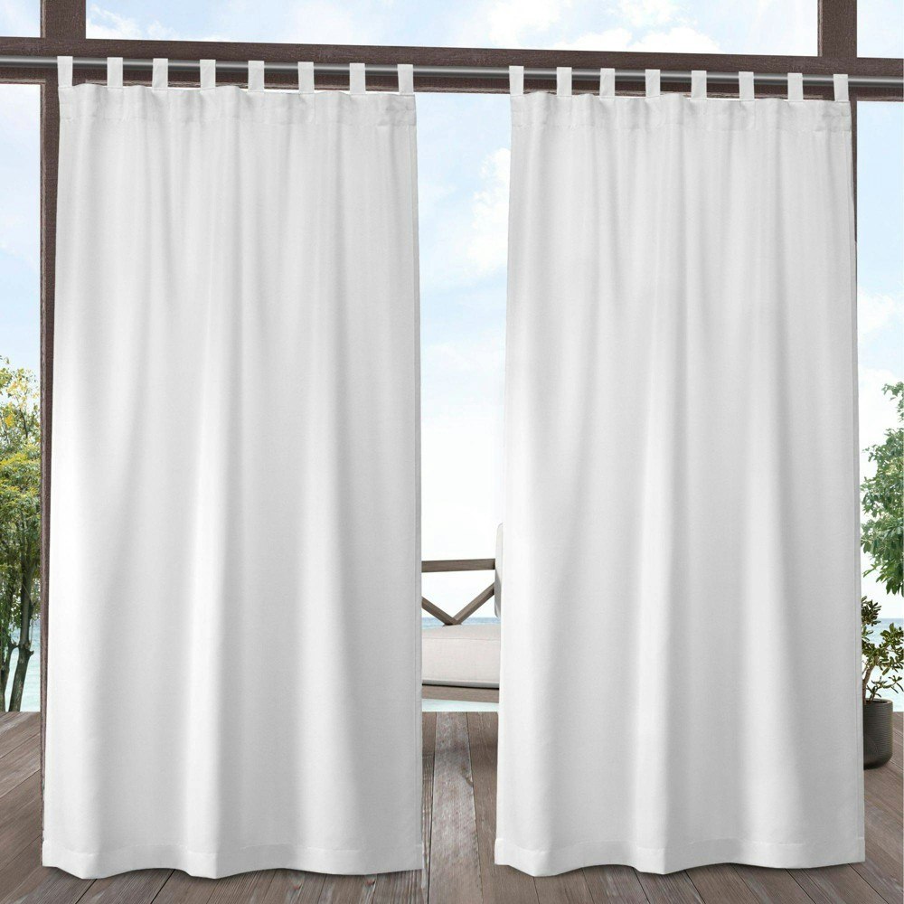 Exclusive Home Indoor/Outdoor Tab Top Curtain Panels 2-Pack: $30.99