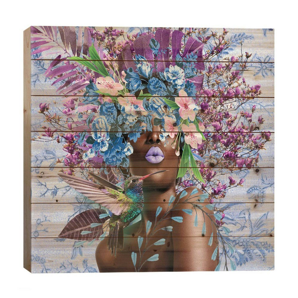 Yvonne Coleman Burney Women in Bloom Purplicious 26" x 26" Wood Print: $82.99 Yvonne Coleman Burney Women in Bloom Purplicious 26" x 26" Wood Print: $82.99